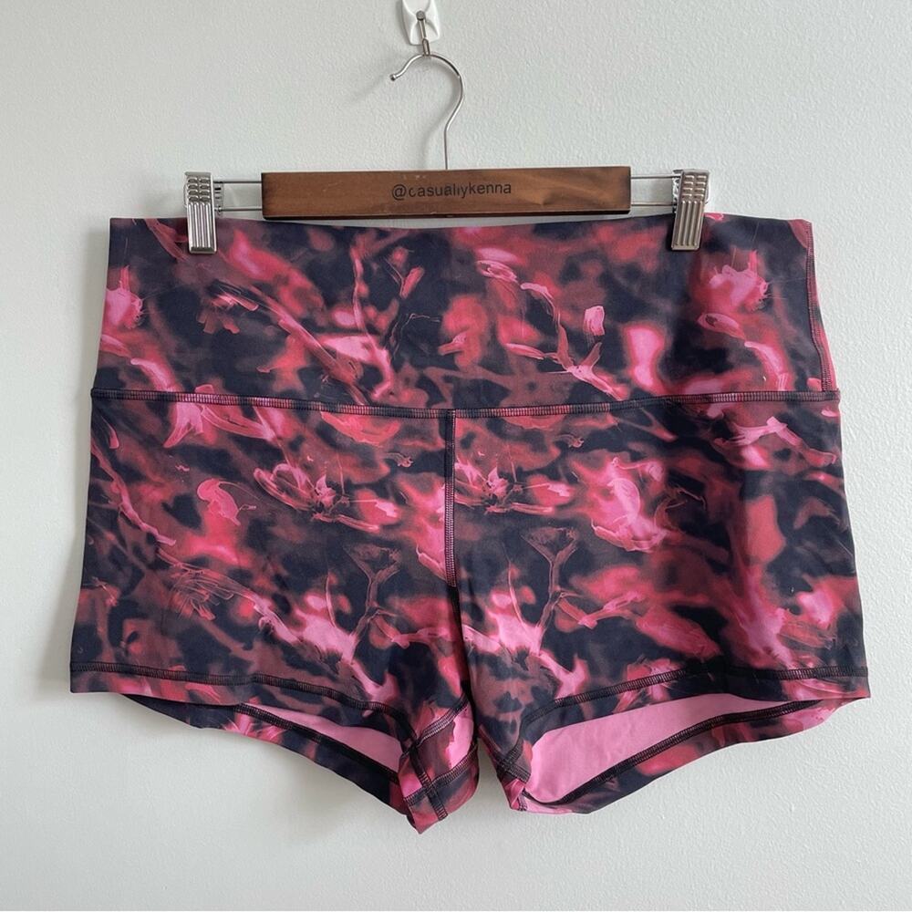 Lululemon | Align Shorts 4” Intensity Pink Blossom Athletic Workout High Rise 18